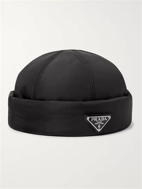 prada padded beanie